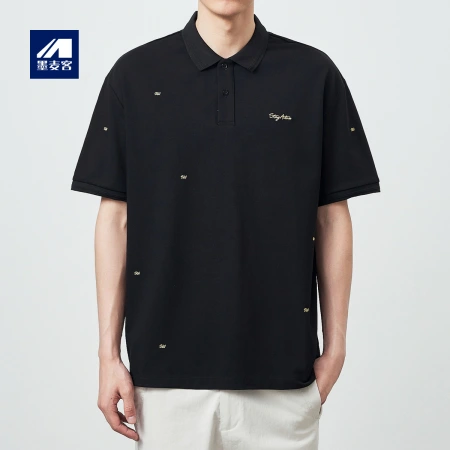 Momecke Sorona Cool Bead Ground short-sleeved polo shirt for men 2024 Summer, simple embroidered men's T-shirt 71316 Momecke Sorona Cool Bead Ground short-sleeved polo shirt for men 2024 Summer, simple embroidered men's T-shirt 71316